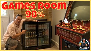 Retro Games Room Build - PREVIEW - 98% Done !!!