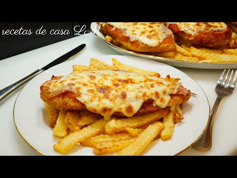 MILANESA DE POLLO A LA NAPOLITANA