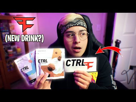Trying Out FaZe Clan's NEWEST DRINK.. (not GFuel)