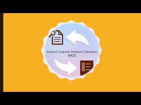 Import/Export Product Reviews Magento 2.0 Extension