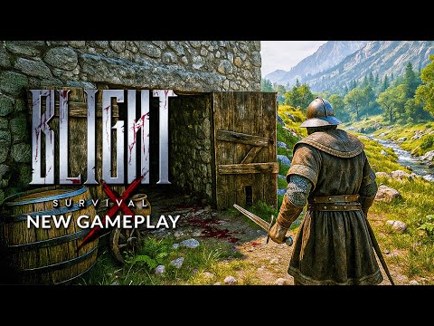 BLIGHT SURVIVAL New Gameplay Trailer | Best MEDIEVAL HORROR SURVIVAL with Zombies of 2026