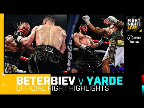 All-time Classic 🔥 Beterbiev v Yarde Official Fight Highlights | #BeterbievYarde