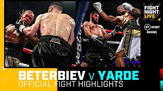 All-time Classic 🔥 Beterbiev v Yarde Official Fight Highlights | #BeterbievYarde