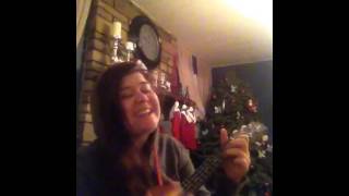 Santa Baby ukulele cover by Lauren Leigh