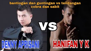 Download lagu Denny Aprisani vs Hanifan Y K,. siapa yang menang ?Bantingan,guntingan vs Tendangan cobra dan sabit mp3