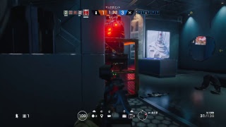 休みなので練習です　レインボーシックスシージ