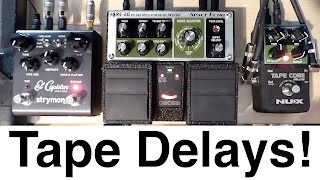 Video thumbnail for Tape Delays! - Part 4 - Nux Tape Core Deluxe by Marc the Darc