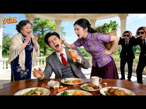 Not Even His Mon Could Discipline Food-Wasting CEO!Till Village Girl Grabbed His Ear!Unbelievable!