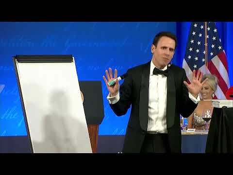 Video Thumbnail: LIVE: Trump speaks at White House Correspondents' Association dinner