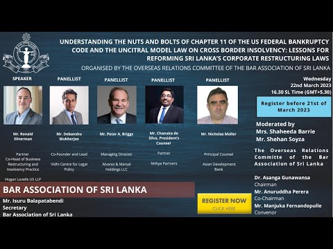 BASL Webinar 2023 - Understanding the Nuts and Bolts of Chapter 11 of the US Federal Bankruptcy Code