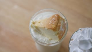 치즈케이크 밀크셰이크 만들기 Cheesecake Milkshake Recipe | 한세 HANSE