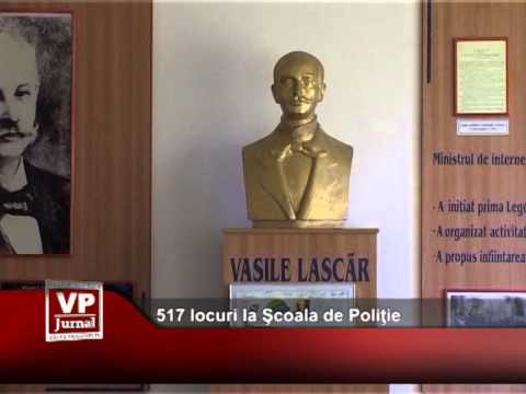 517 locuri la Şcoala de Poliţie