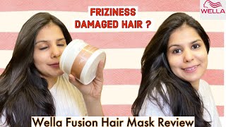 *BEST* Hair Mask For Damaged Hair | Frizzy to Smooth Hair | Wella Fusion Mask REVIEW