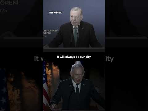 President Erdogan responds to Netanyahu's vile statement