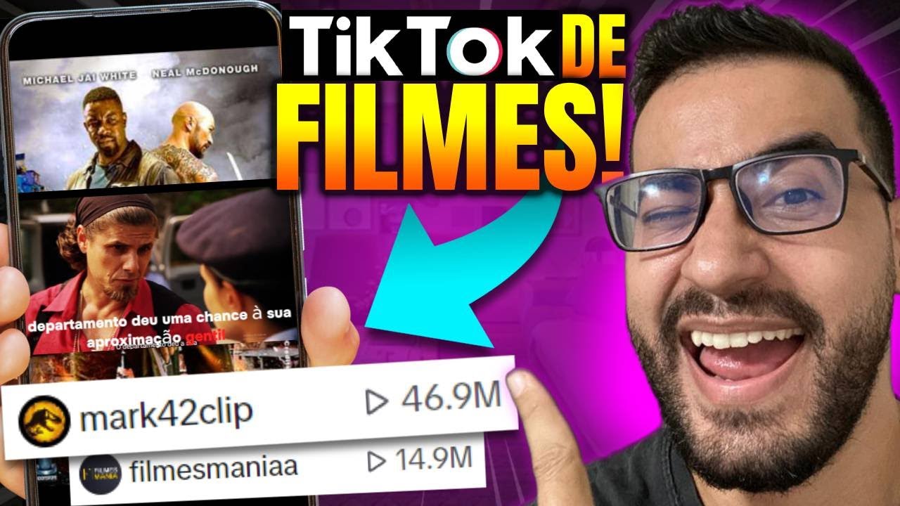 É Assim que eu faço para monetizar tiktok dark com cortes de filme PASSOS A PASSO