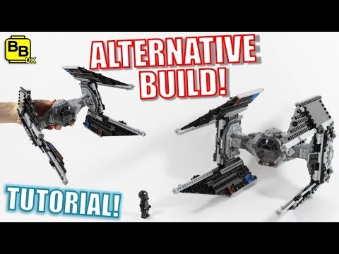 LEGO STAR WARS 75211 ALTERNATIVE BUILD TIE INTERCEPTOR! Video