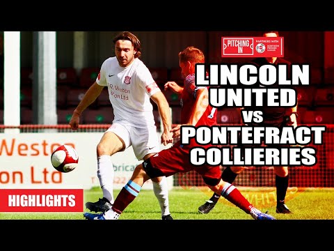 Lincoln United vs Pontefract Collieries - The Pitching In Northern Premier League | Highlights