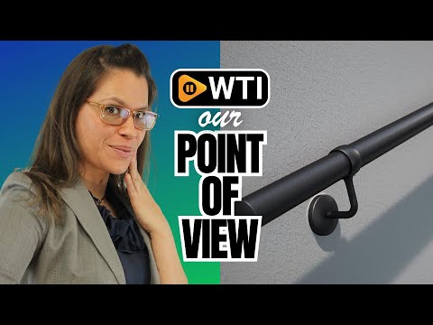 ROTHLEY 9.8 FT ADA Industrial Handrails for Indoor Stairs: Metal Staircase Handrails Wall Mount Stair Handrail 1.6"" Sturdy Pipe Hand Railings for Steps Matt Black Powder Coat Stairway Railing - WTI product video review