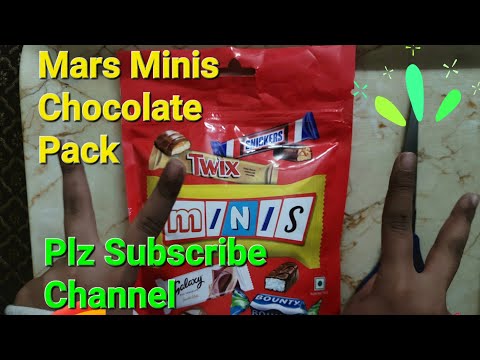 Mars Minis Assorted Chocolate Pack🍬😋