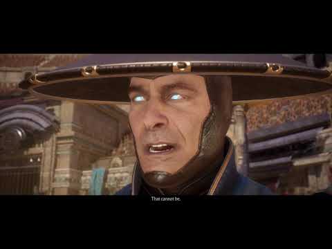 Mortal Kombat 11 - 2 Timequake: D'Vorah Helps Shao Kahn, Raiden Meets Kotal Kahn Cutscene (2019)