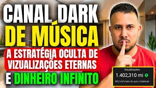 COMO EU CRIO CANAL DARK DE MÚSICA QUE MONETIZA RÁPIDO E GERA VIEWS ETERNAS (NOVO SEGREDO OCULTO)