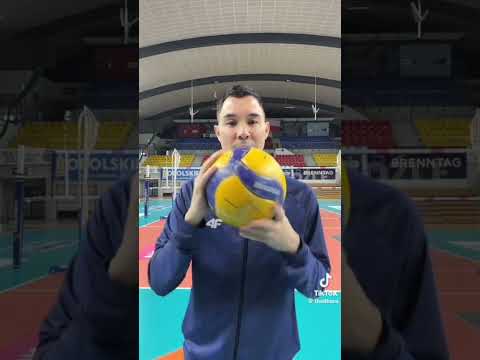How to serve a spin serve #volleyball #fyp #shorts #volleyballplayer