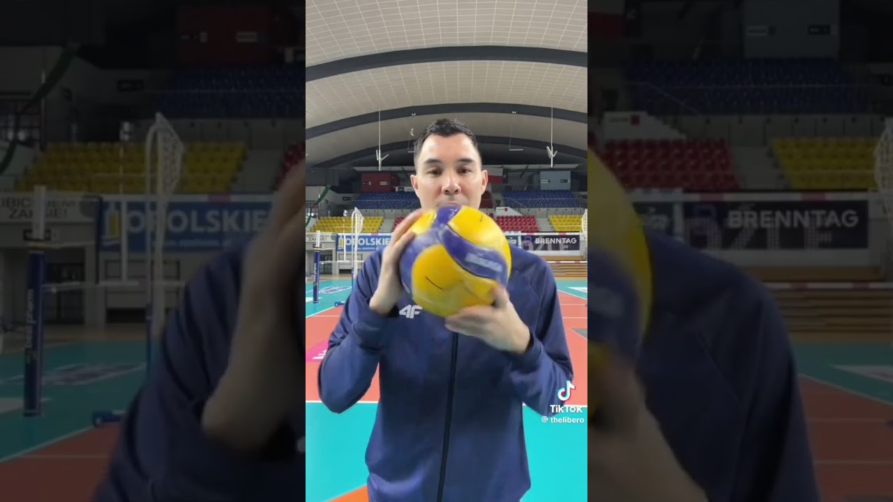 How to serve a spin serve #volleyball #fyp #shorts #volleyballplayer