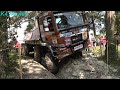8x8 off road Mercedes, MAN trucks in action in Europa truck trial @ Fublaines 2021