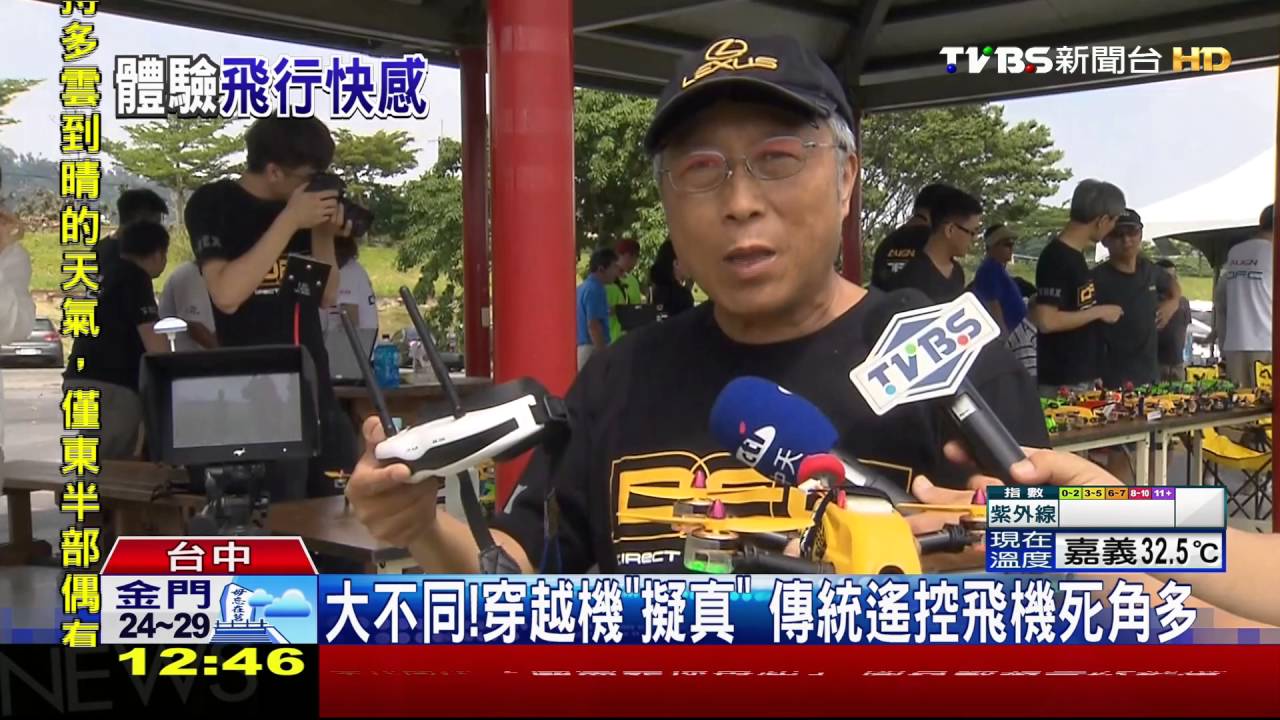 就像空中F1賽車！「穿越機」競速　視角逼真