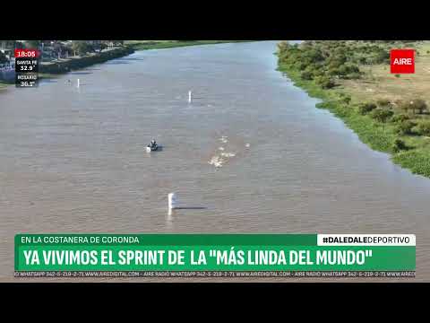Así fue la primera sprint de 800 metros, en la antesala de la Maratón Santa Fe-Coronda