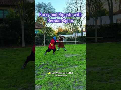 Parieren und Kontern mit dem persischen Speer #Kampfsport #Trend #Shorts #Entdecken #Trendshorts