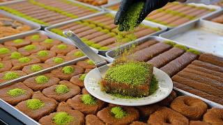 Ağız Sulandıran Tatlılar Nasıl Yapılır? Ustasından Baklava, Kadayıf ve
