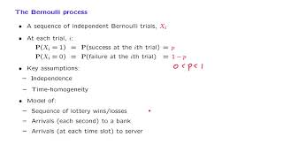 L21.2 The Bernoulli Process