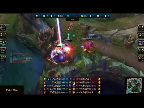 🔹[G2] Mikyx🔹[WBD] Ken -VS- 🔸[RUD] DenVoksne🔸[G2] Broken Blade - LoL Ranked Replay