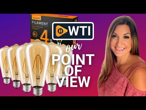 LUXON LED Edison Bulbs - WTI product video review