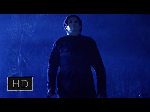 Хэллоуин 4: Возвращение Майкла Майерса (1988) - Расстрел на кладбище