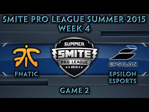 SPL: EU Week 4 - Fnatic vs. Epsilon Esports (Game 2)