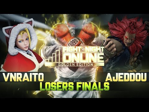 【Losers Finals】VnRaito (Cammy) vs Ajeddou (Akuma) - Fight Night Online Golden Edition #02