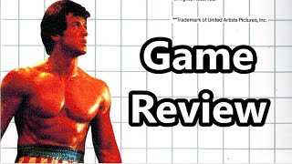Rocky Sega Master System Review - The No Swear Gamer Ep 591