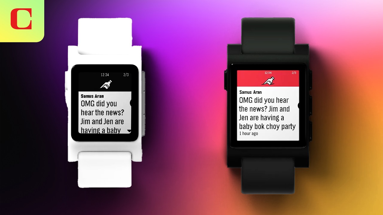 The Pebble Watch Returns! Two Models in 2025, With Impressive Battery Life