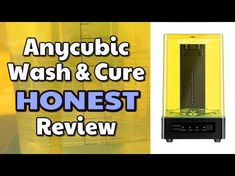 Anycubic Wash & Cure Machine unbox test and HONEST review