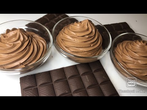 How to make chocolate mousse | perfect for cakes and desserts Ep.23