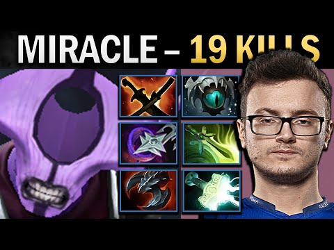 Faceless Void Gameplay Miracle with Mjolnir and 19 Kills - Dota 2 Ringmaster