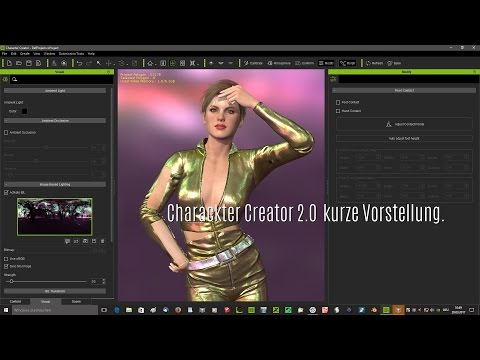 Iclone Charackter Creator 2.0 kurze Vorstellung.