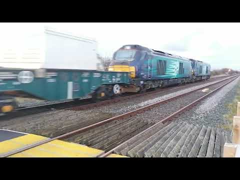 27/01/22 -Class 68-68001 Evolution & 68002 Intrepid -Crewe Coal Sdgs(Drs) to Valley Nuclear Electric