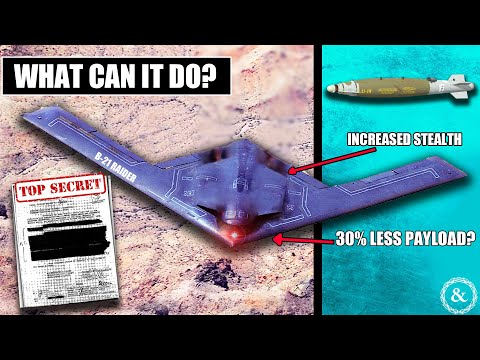 New B-21 Stealth Bomber Combat Capabilities and Tactics