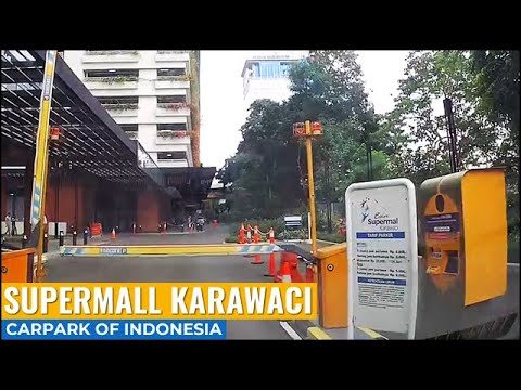 Supermal Karawaci & U-Residence Apartment Parking Lot ~ Carpark of Indonesia