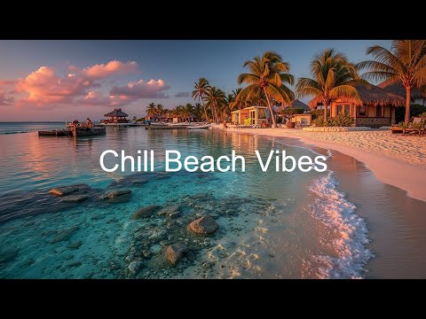Ultimate Chill House Music | Relaxing Beach Waves & Deep House for Serenity