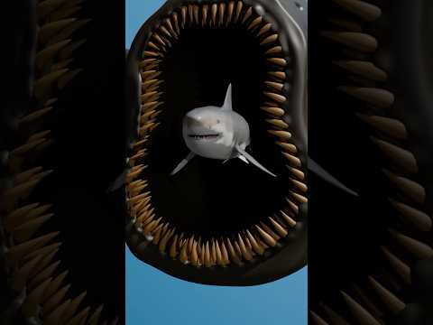 Fish Eat Fish 🐟➡️🐠 Monster Size Comparison | Who Eats Who in the Deep? #FishEatFish #monster