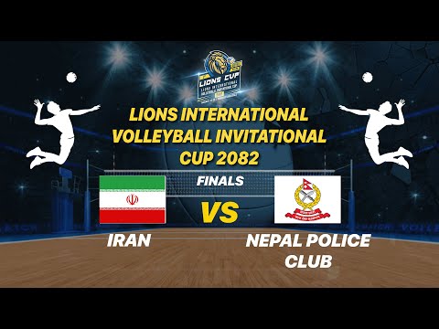 IRAN VS NPC | FINALS | 1ST LIONS INTERNATIONAL VOLLEYBALL INVITATIONAL CUP 2082